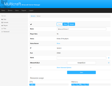 Multicraft - The Minecraft Hosting Solution