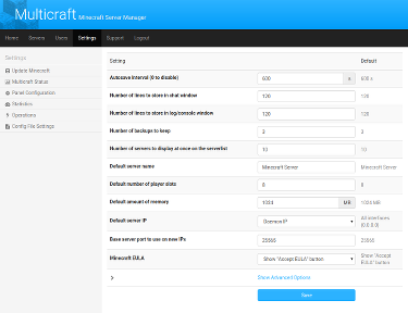 Multicraft - The Minecraft Hosting Solution - Userguide Site